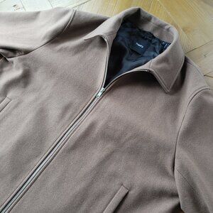 Theory Brown Jacket Wool & Cashmere Size XL (New)